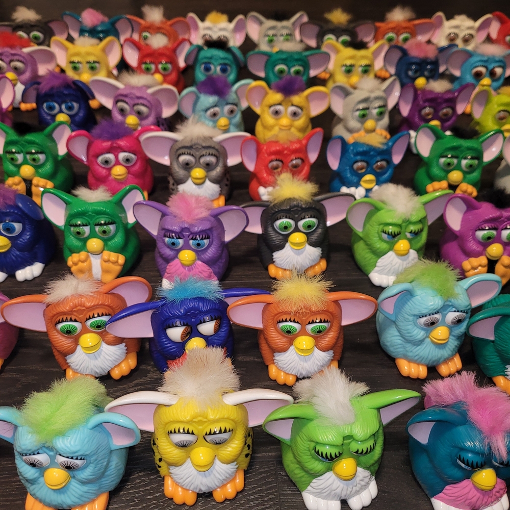 McDonald’s Furby Happy Meal Toys HUGE LOT 70 Vintage 1998 Hasbro Furby Figures - Picture 5 of 5